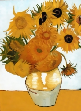 Omaggio a Vincent Van Gogh - Olio su tela 30x40