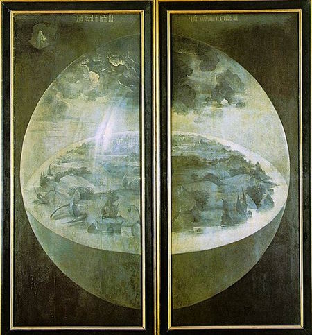 La creazione del mondo - Hieronymus Bosch 1503-1504 Museo del Prado - Madrid