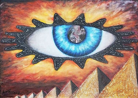 Pupilla dei miei occhi by Anna Maria Guarnieri artista contemporanea